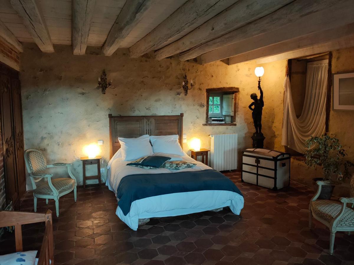 Chambre d'Hôtes La Ferme du Pré-Martin La Genevraie Esterno foto