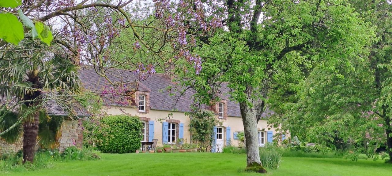 Chambre d'Hôtes La Ferme du Pré-Martin La Genevraie Esterno foto